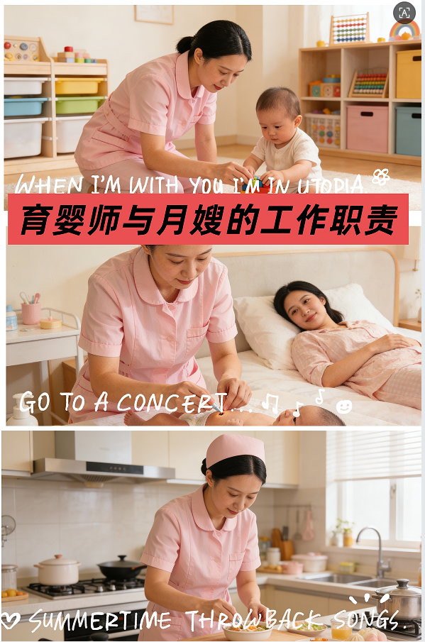 育婴师与月嫂的工作职责差异解析 