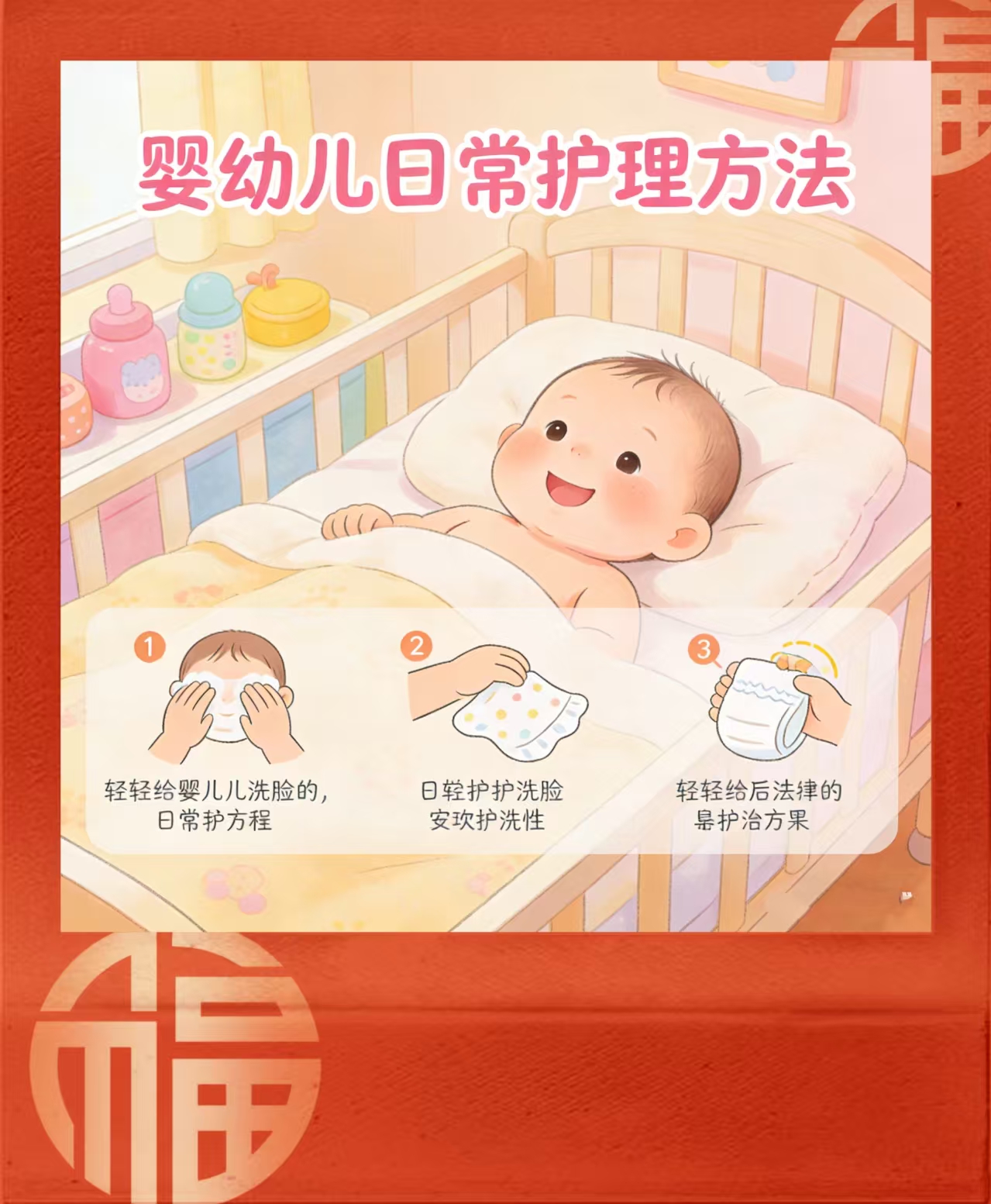 婴幼儿日常护理方法